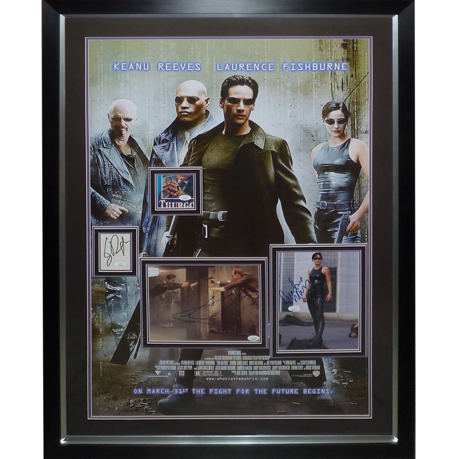 The Matrix signed fashion photo