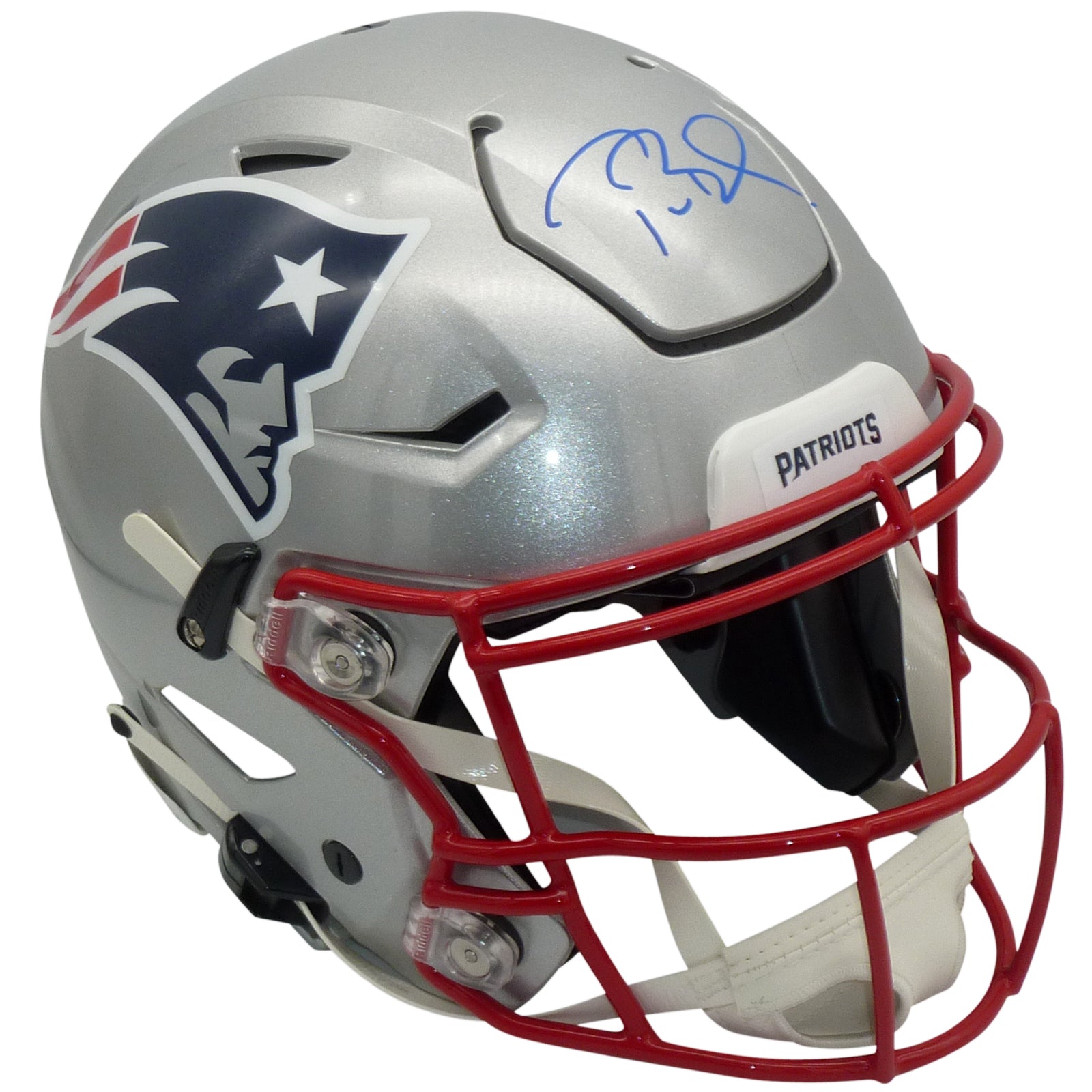 Tom Brady Autographed New England Patriots Riddell Speed Flex