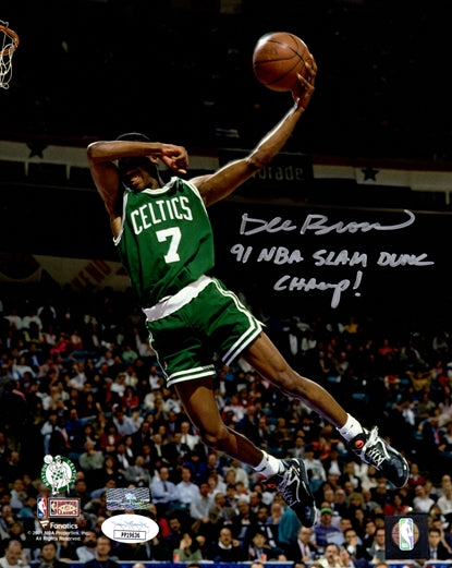 Dee Brown Autographed Boston Celtics '94-95 SP Basketball Card Beckett –  www.