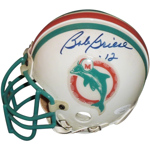 Miami Dolphins Bob Griese Autographed Mini Helmet