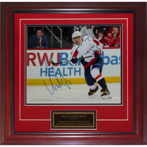 Alex Ovechkin Washington Capitals Deluxe Framed Autographed Red