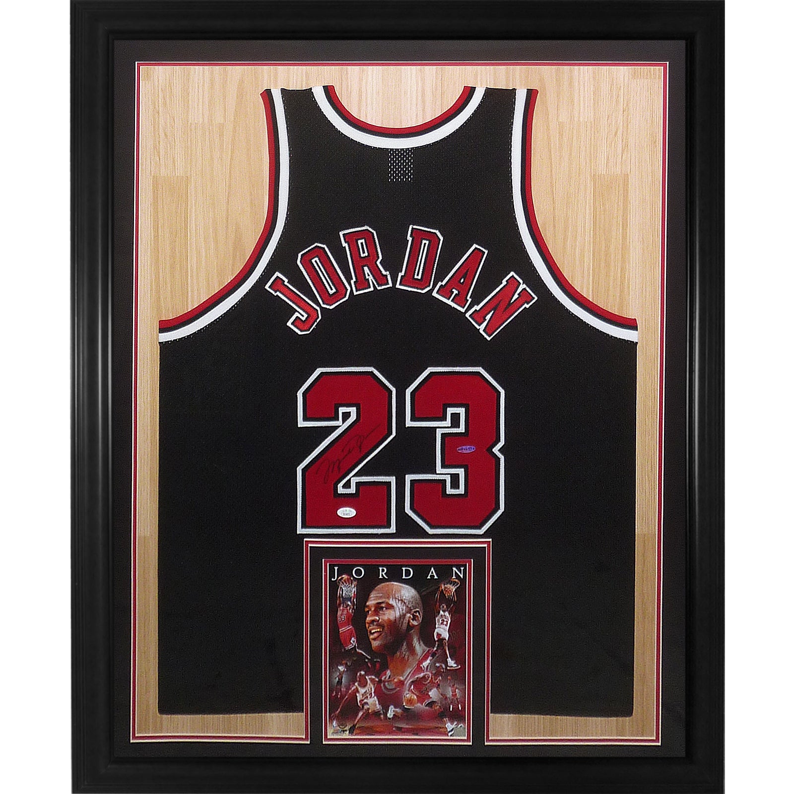 Michael Jordan Autographed Chicago Bulls (Black #23 Nike) Deluxe Frame –  Palm Beach Autographs LLC