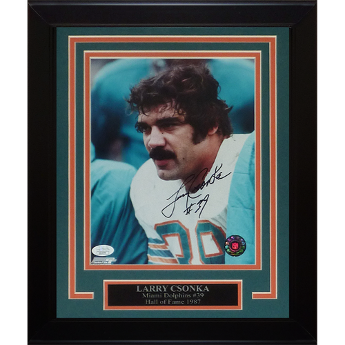 Signed Larry Csonka Photograph - 8x10