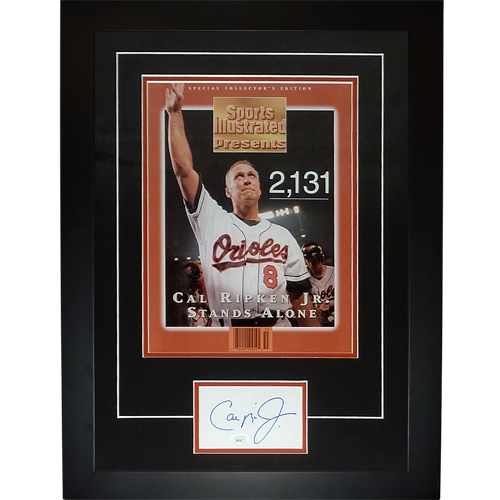 Cal Ripken Jr Autographed Baltimore Orioles (2131 Game) Sports Illustr –  Palm Beach Autographs LLC