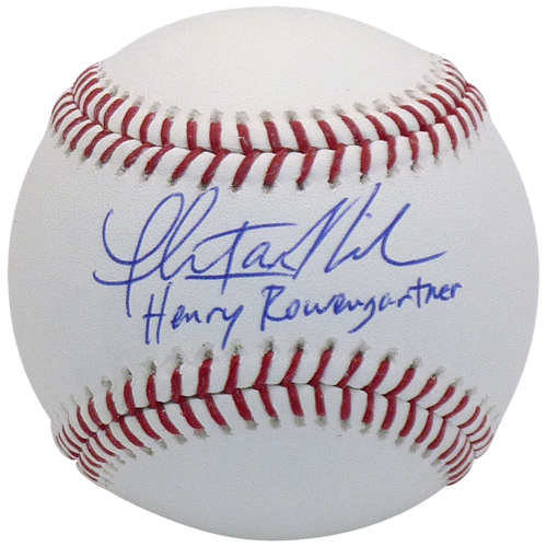 Thomas Ian Nicholas Autographed Rookie of the Year MLB Baseball w/ Hen –  Palm Beach Autographs LLC