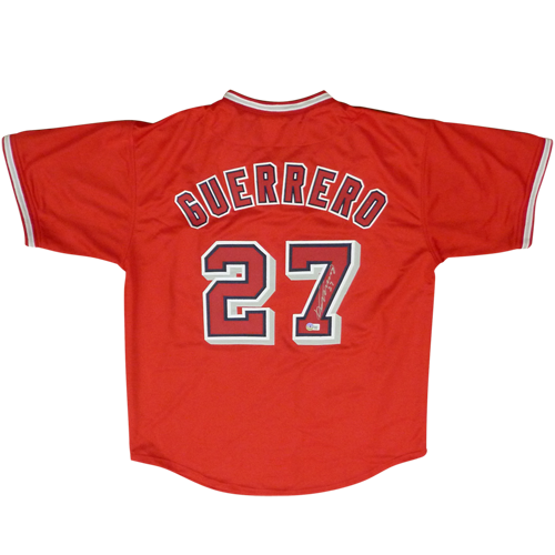 Nike Road Jersey signed by Vladimir Guerrero Jersey