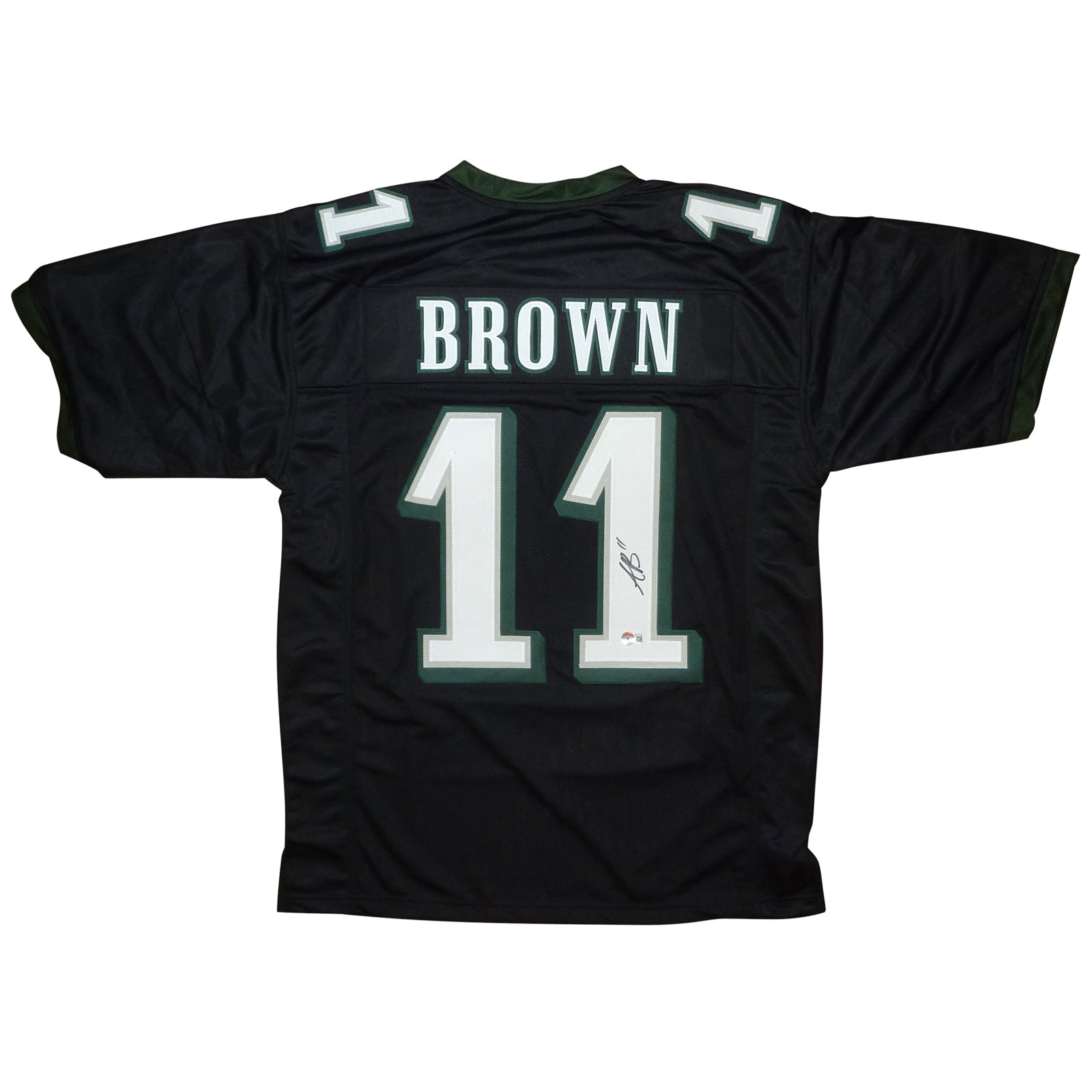 A.J. (AJ) Brown Autographed (Signed) Custom Black Football Jersey