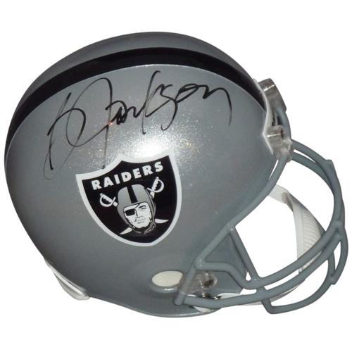 Bo Jackson Autographed Oakland Raiders Deluxe Full-Size Replica Helmet –  Palm Beach Autographs LLC