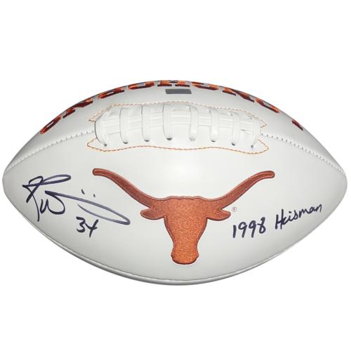 Autographed outlet Ricky Williams Texas Longhor