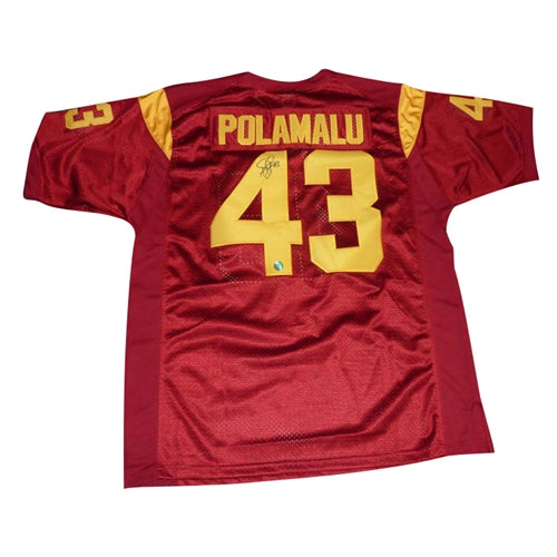 Troy Polamalu USC Trojans #43 Football Jersey - Red