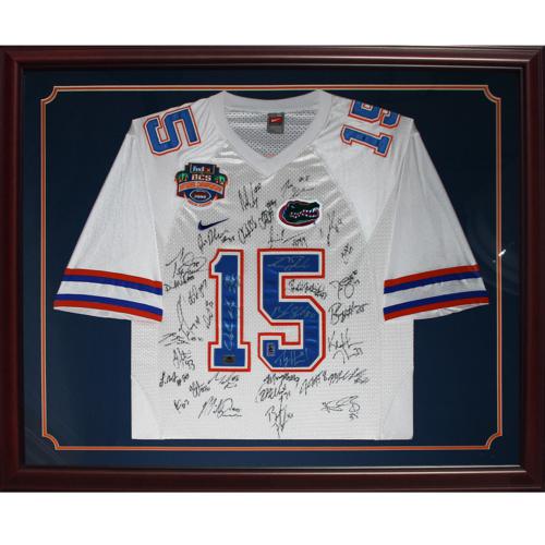 Tim Tebow Autographed Denver Broncos (Blue #15) Custom Jersey