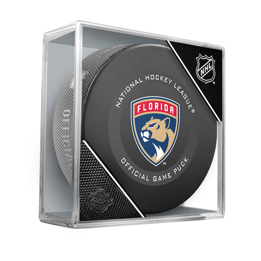 PRESALE - SAM BENNETT PANTHERS AUTHENTIC PUCK