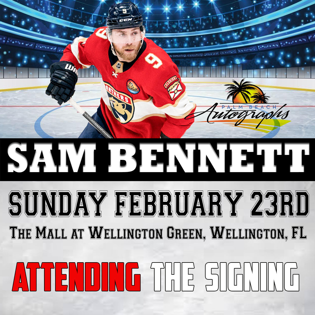 Sam Bennett AUTOGRAPH EVENT - Wellington In-Store Public Signing - February 23th, 2025