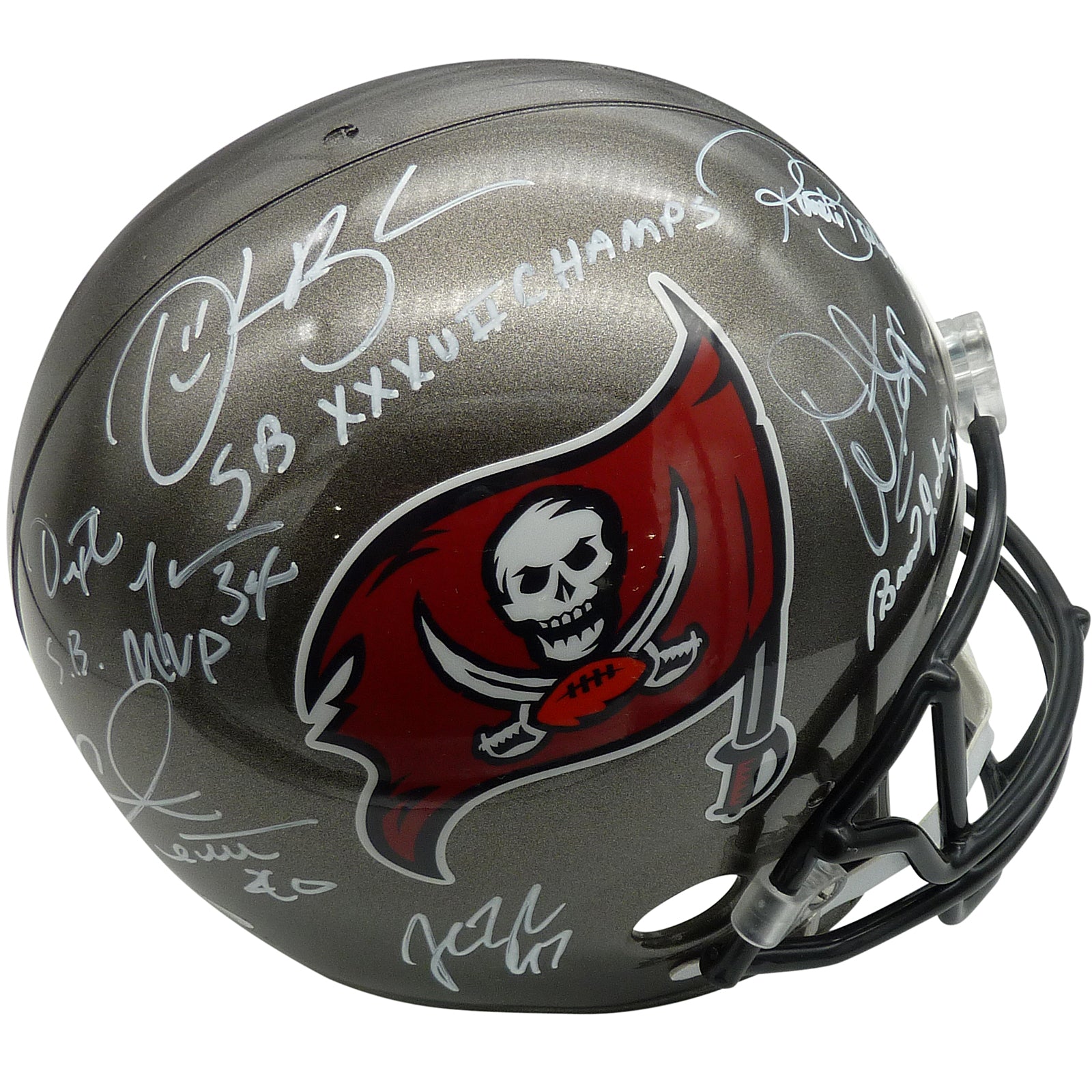 Tampa Bay Buccaneers Mike high quality Alstott Signed Full Size Replica Helmet