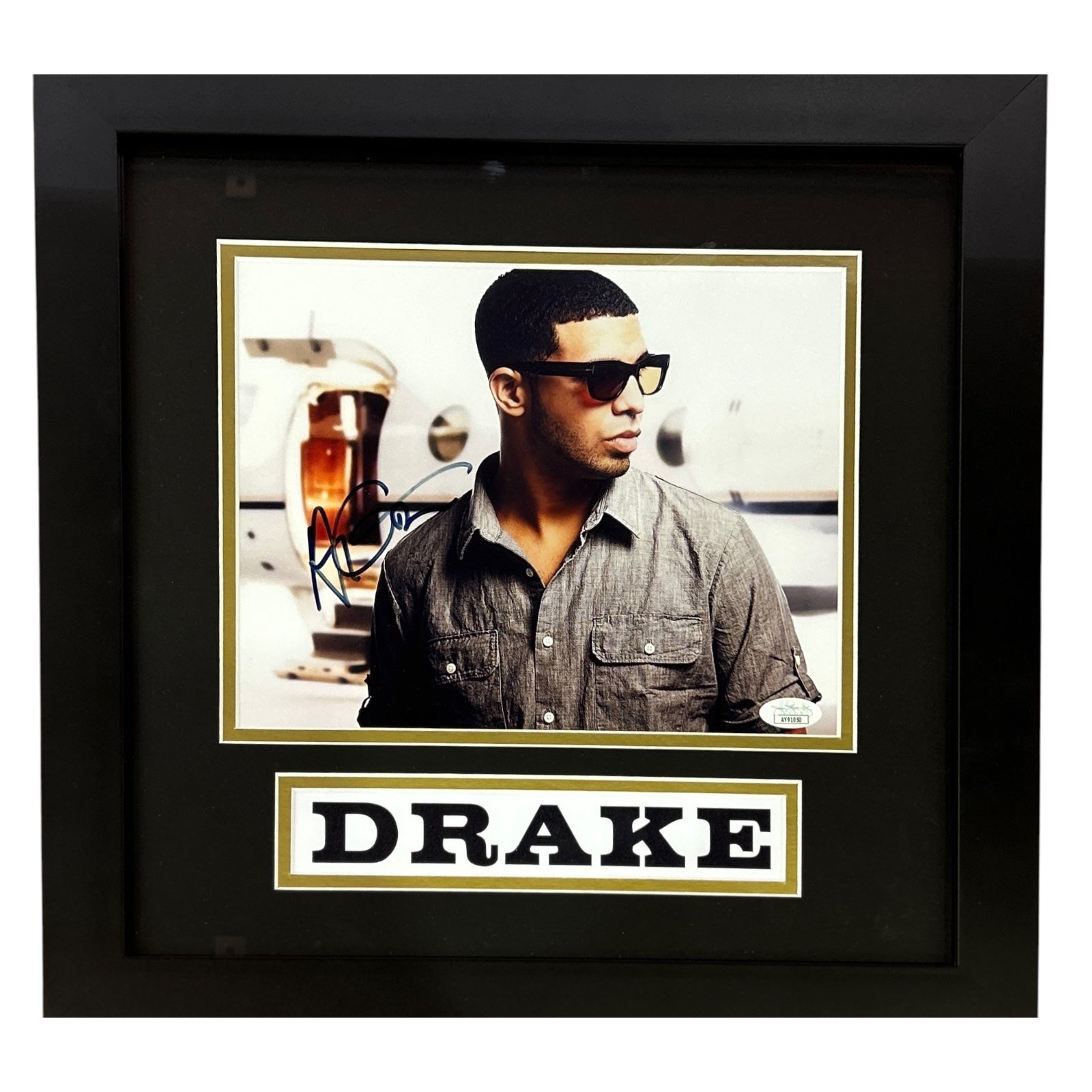 Drake Autographed Deluxe Framed 8x10 Photo - JSA