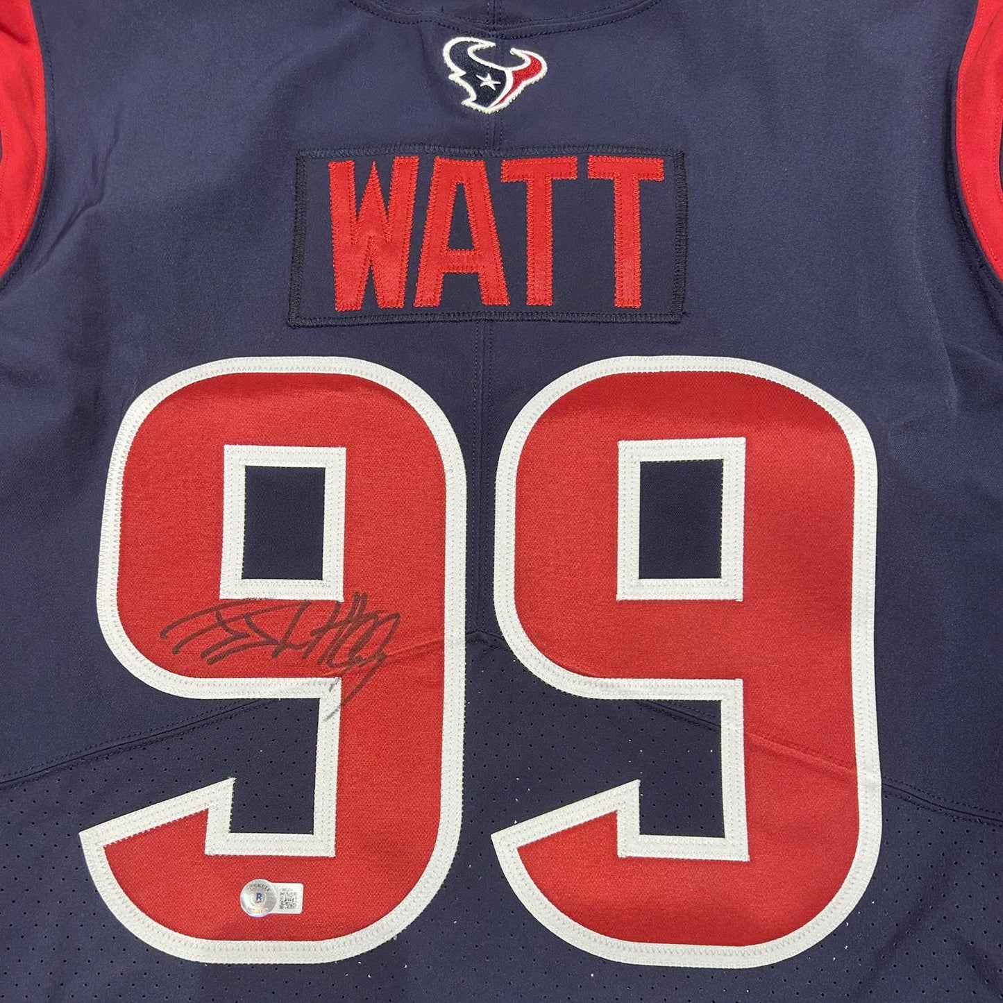 JJ Watt Authentic Houston Texans Game Issued Jersey - Texans LOA