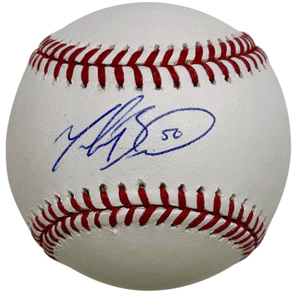 Mookie Betts Autographed Boston Red Sox Official MLB Baseball - JSA