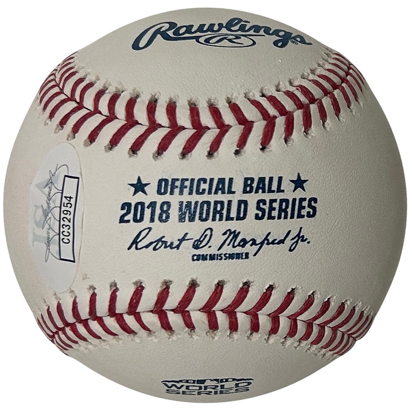 Mookie Betts Autographed Boston Red Sox Official MLB Baseball w/ "MVP 18" - JSA