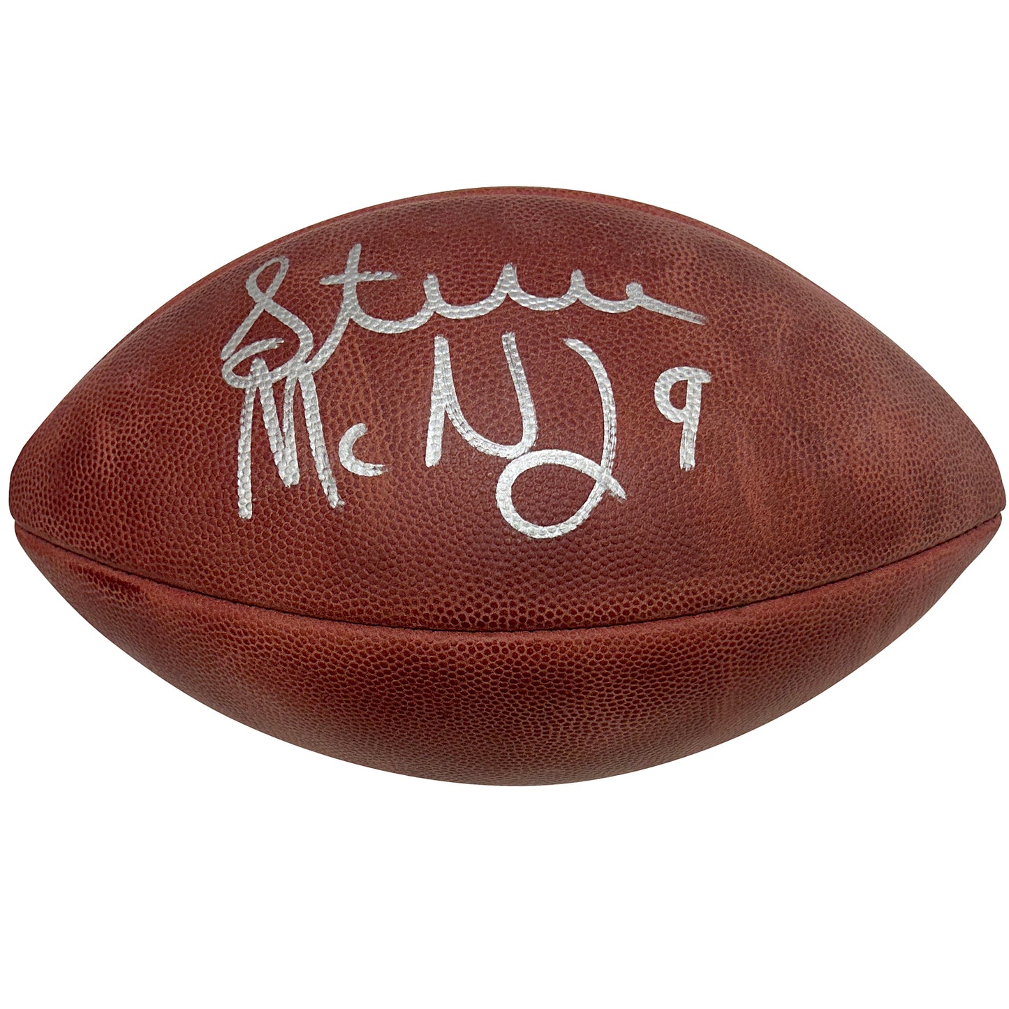 Steve McNair Autographed Official NFL Game Football - Mounted Memories