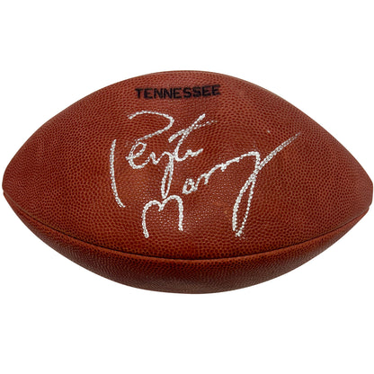 Peyton Manning Autographed University of Tennessee Vols Official Game Football