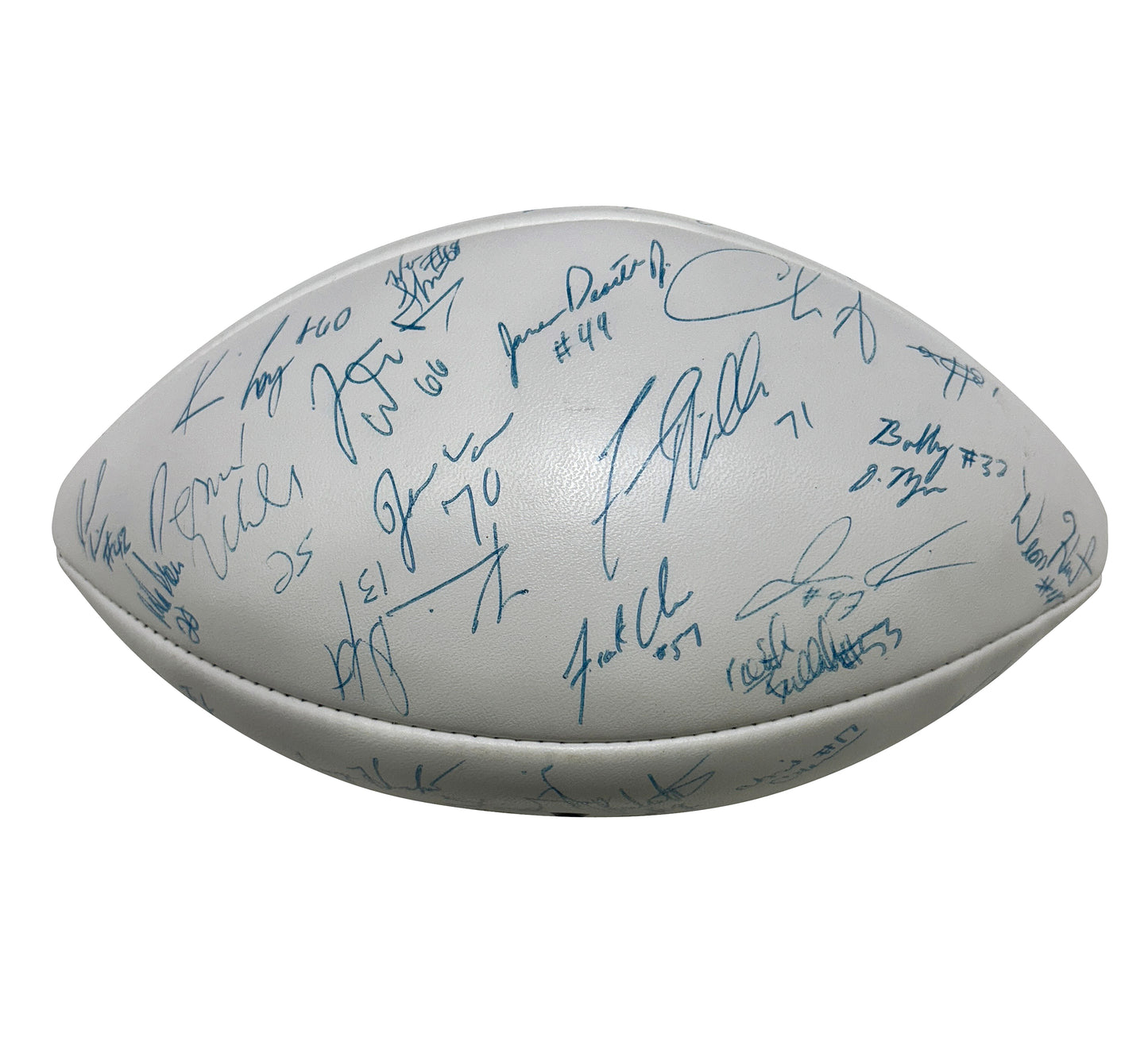 2000 AFC Champions Tennessee Titans Team Autographed Titans Football - JSA