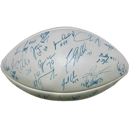 2000 AFC Champions Tennessee Titans Team Autographed Titans Football - JSA