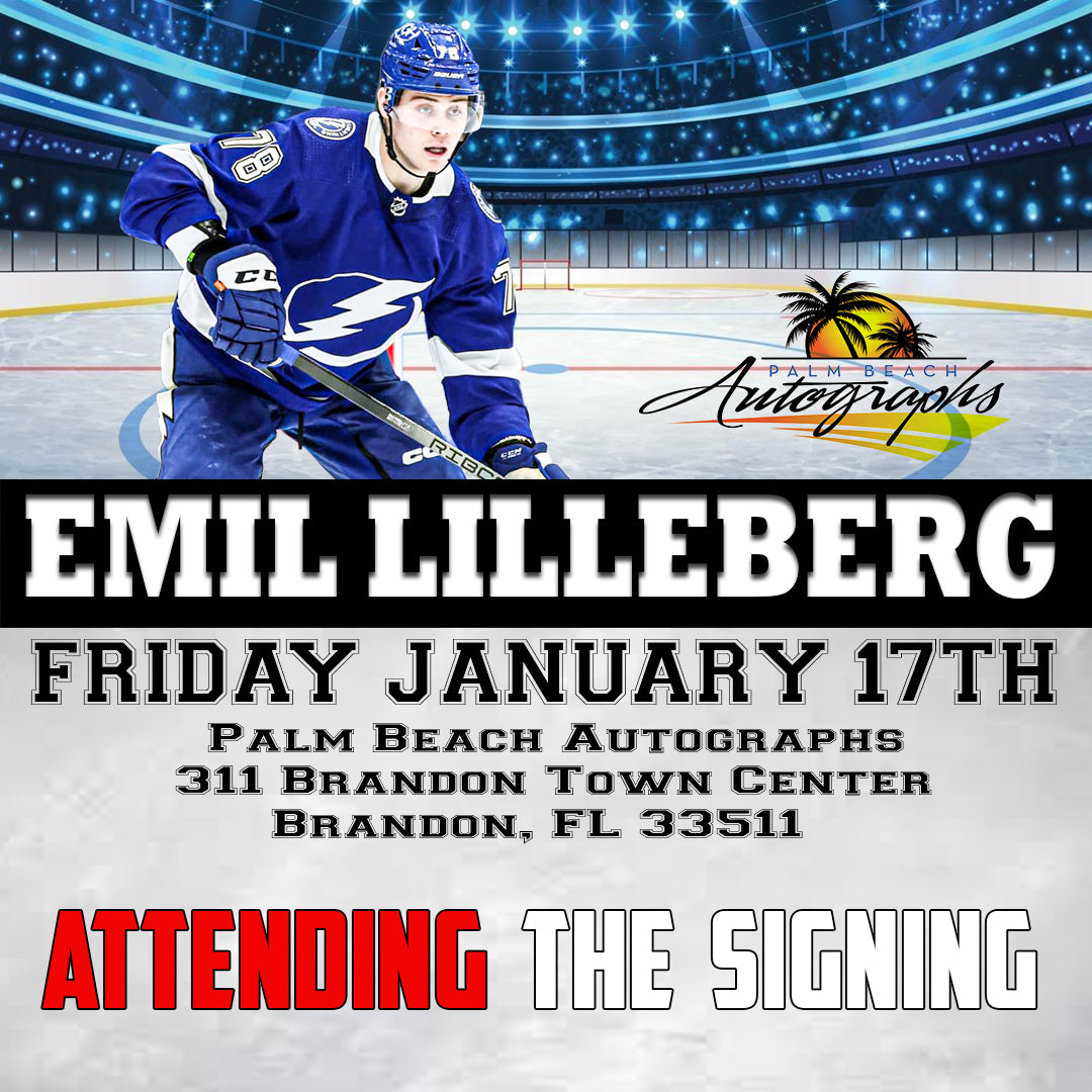 EMIL LILLEBERG AUTOGRAPH EVENT - Brandon In-Store Public Signing - January 17th, 2025