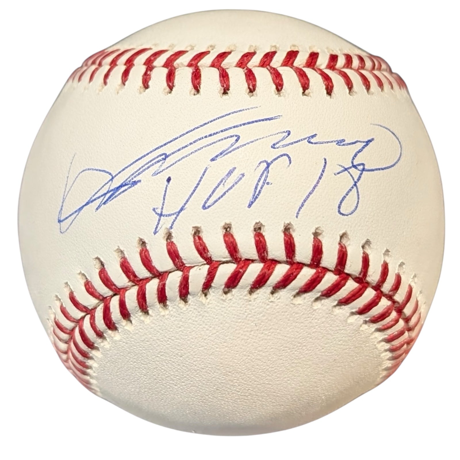 Vladimir Guerrero Autographed MLB Baseball w/ 