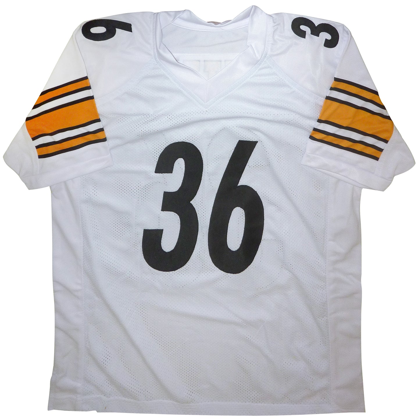 Jerome Bettis Autographed Pittsburgh (White #36) Jersey - Beckett