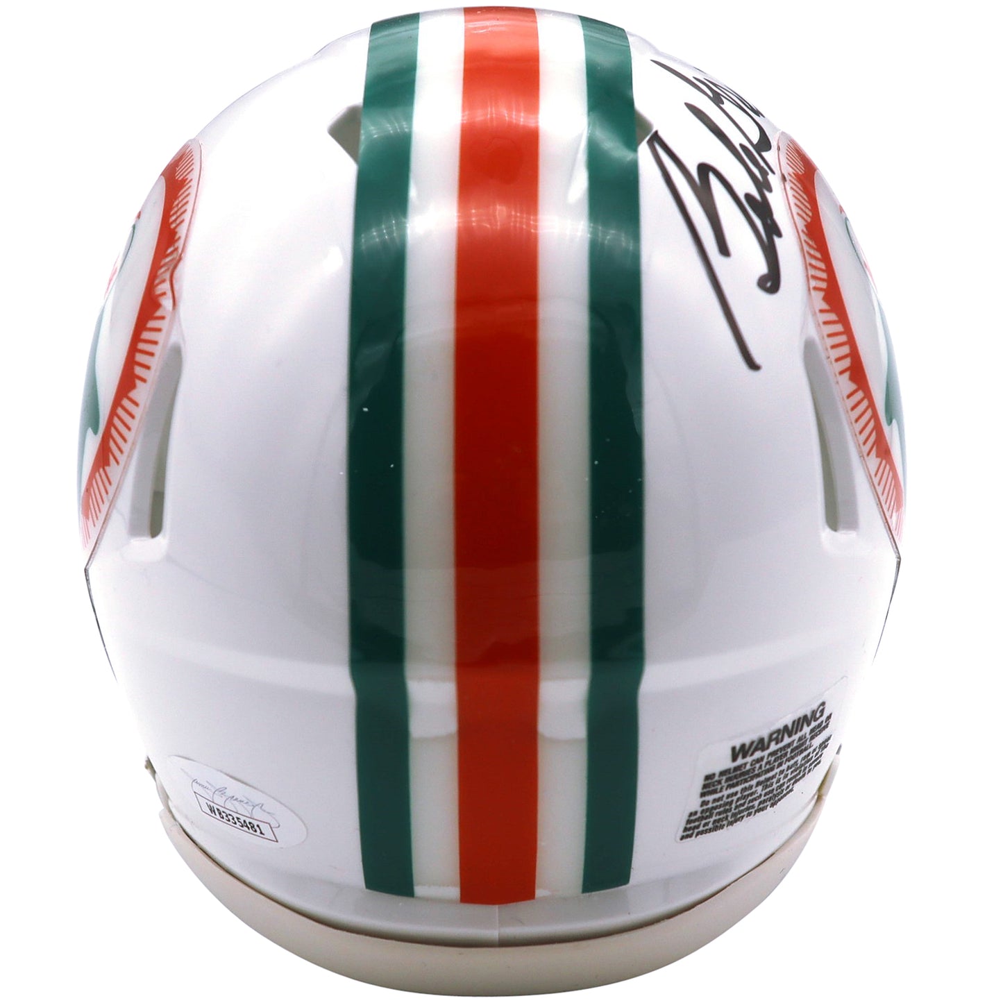 Bob Griese Autographed Miami Dolphins (Throwback 1972) Mini Helmet - JSA