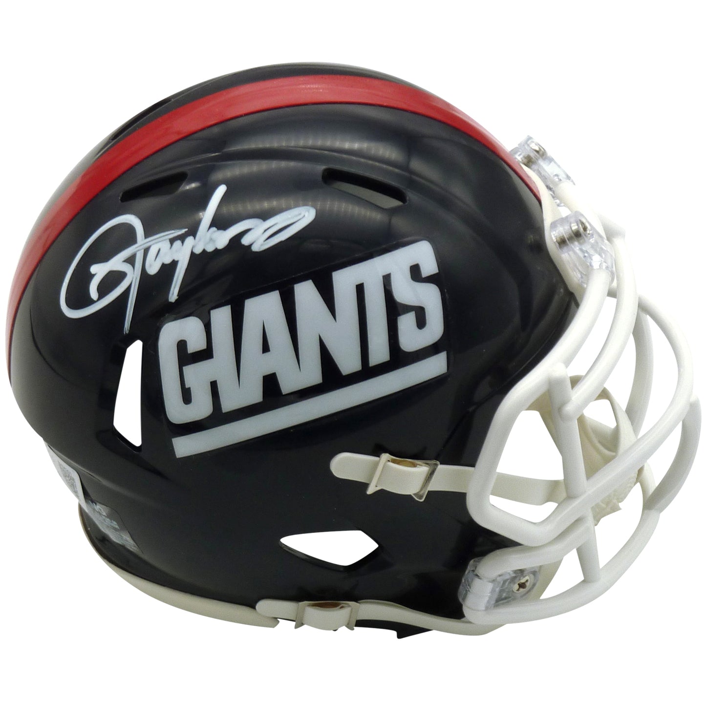 Lawrence Taylor Autographed New York Giants (Throwback) Mini Helmet - JSA