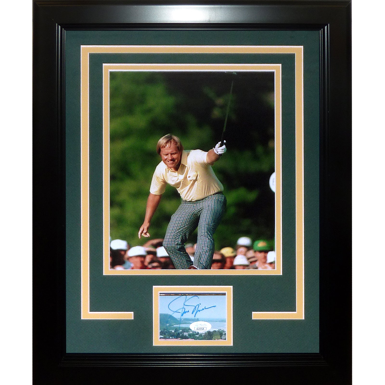 Jack Nicklaus Autographed 6-Time Masters Champion Photo 