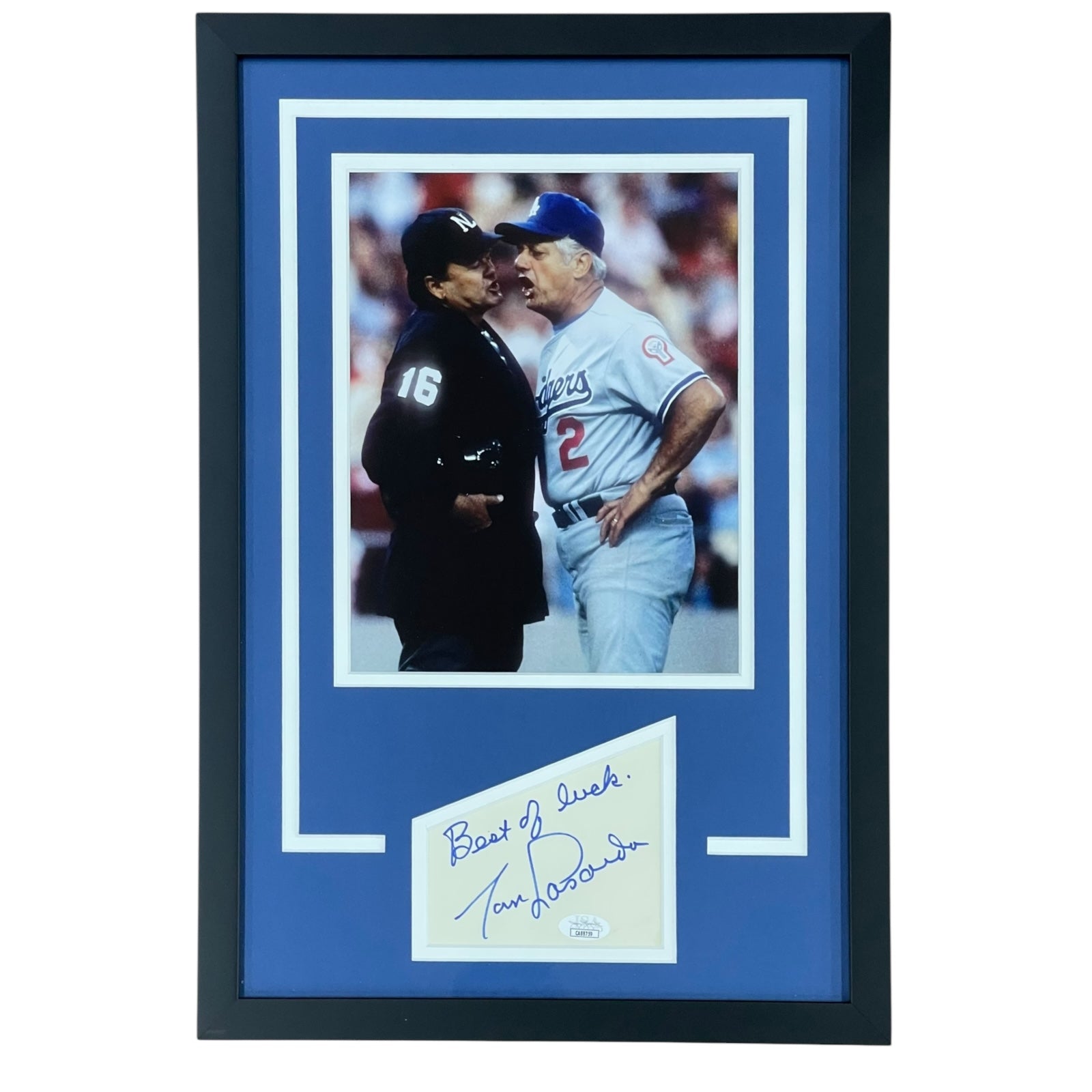 Tommy Lasorda Autographed Los Angeles Dodgers 