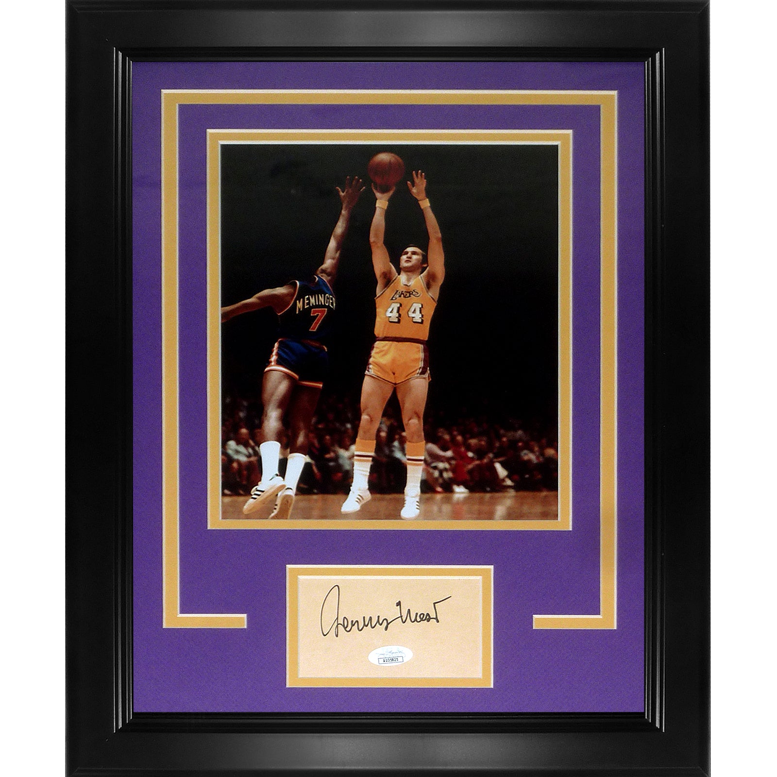 Jerry West Autographed Los Angeles Lakers 