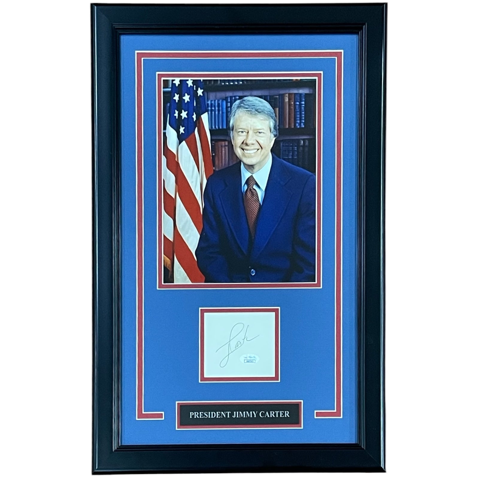 President Jimmy Carter Autographed 