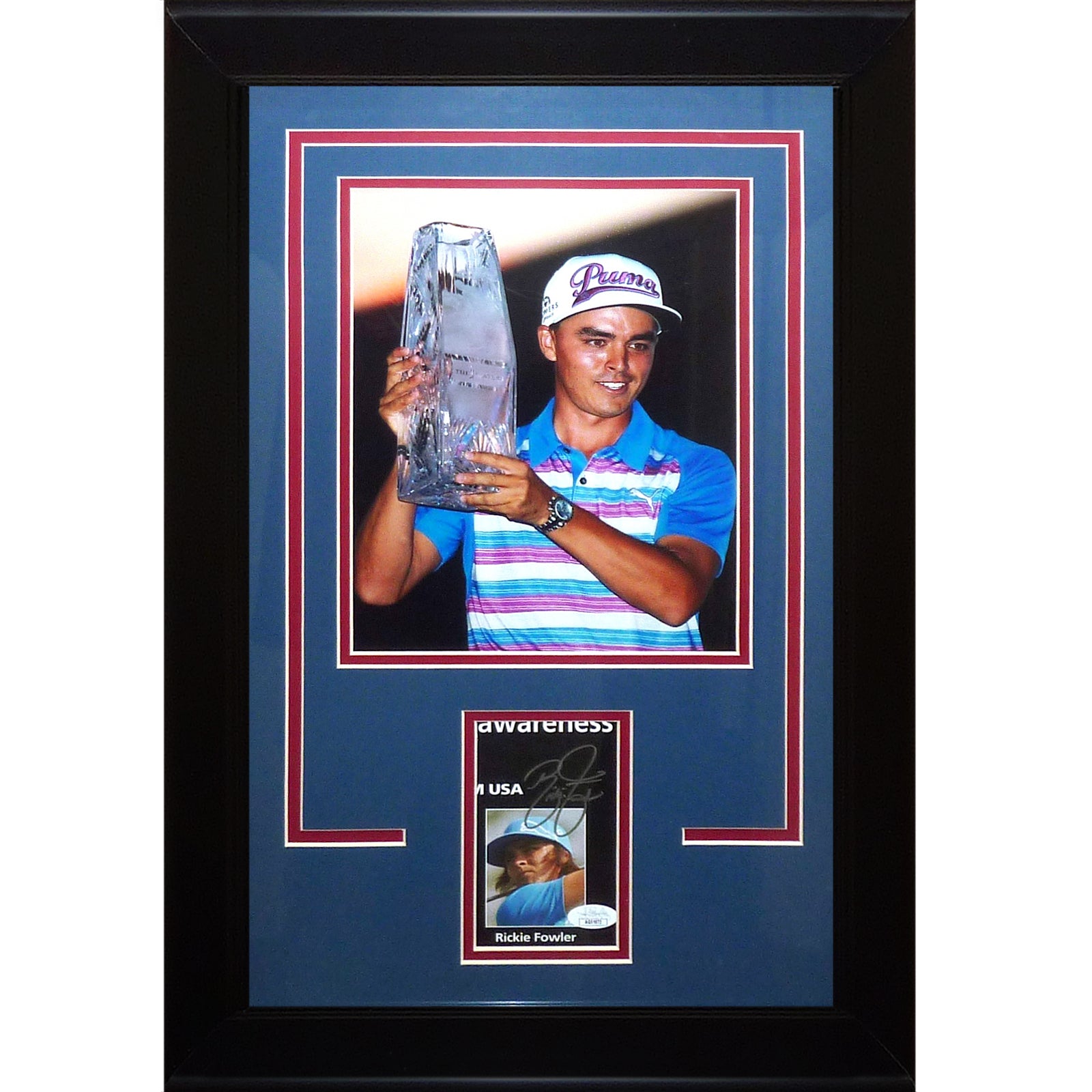 Rickie Fowler Autographed Golf (TPC Trophy) 