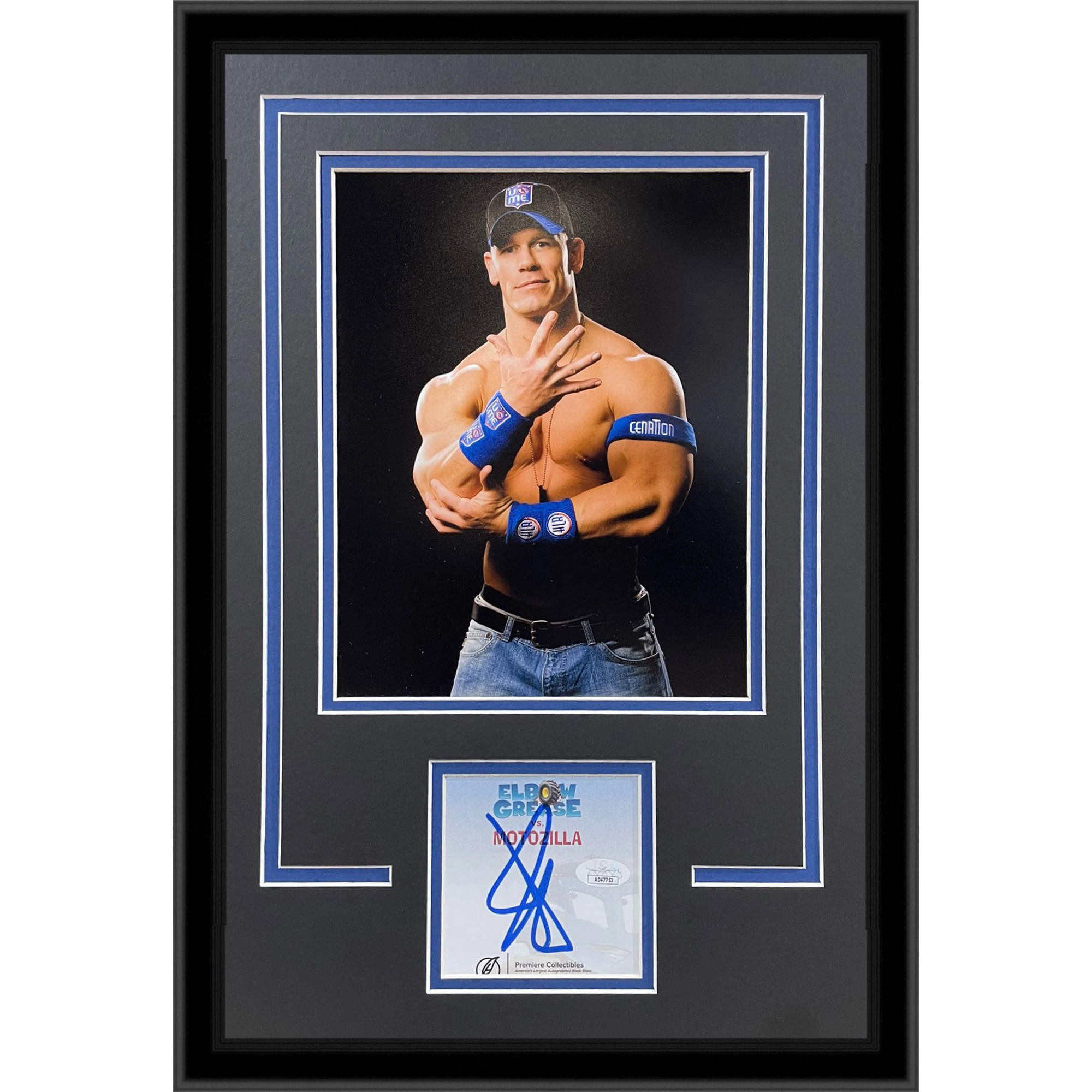 John Cena Autographed WWE Wrestling 