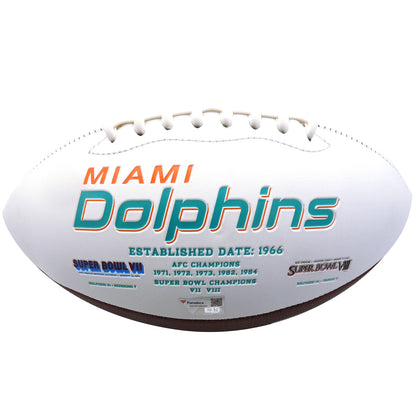 Tua Tagovailoa Autographed Miami Dolphins Logo Football - Fanatics