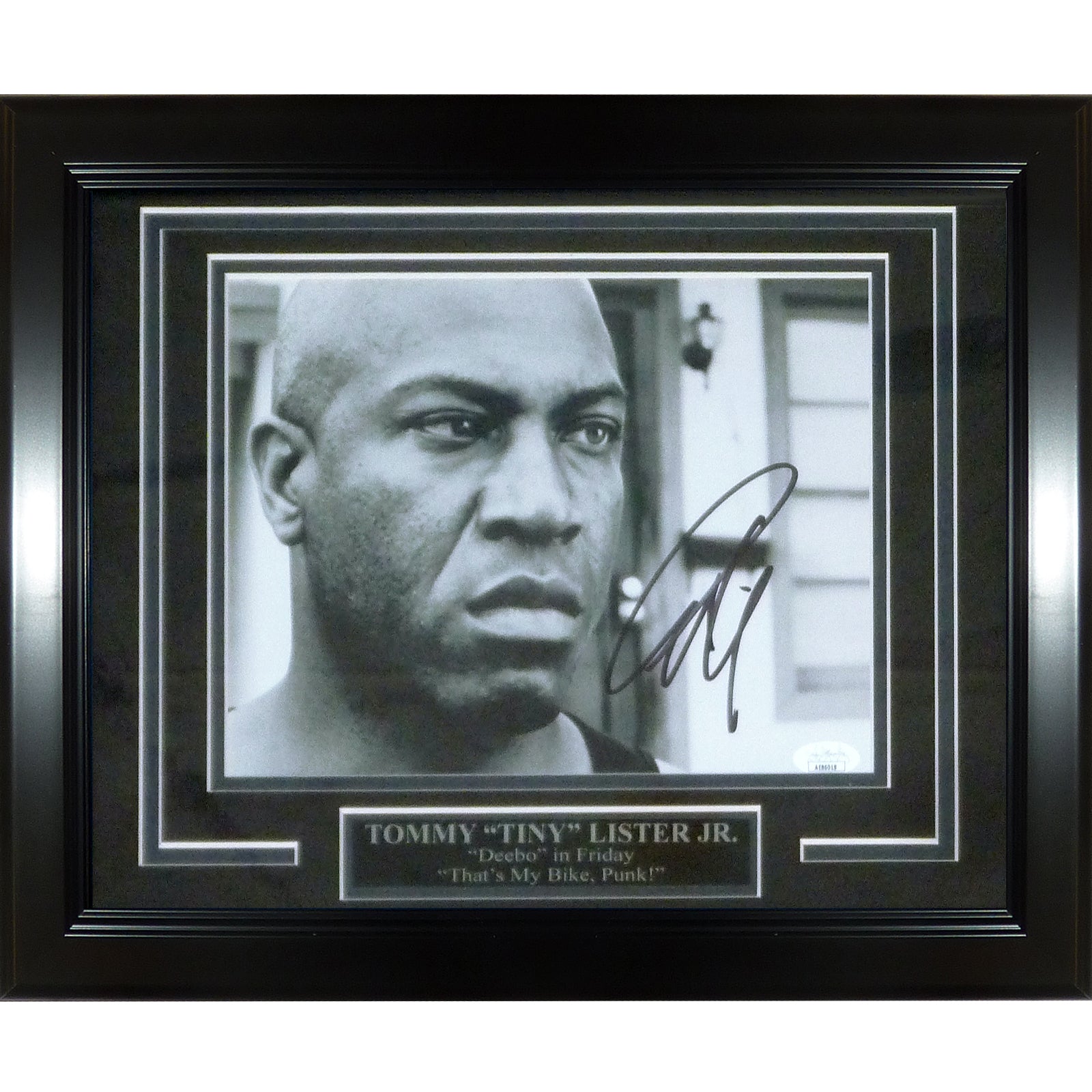 Tommy Tiny Lister AKA Deebo Autographed Friday Deluxe Framed 8x10 Photo - JSA