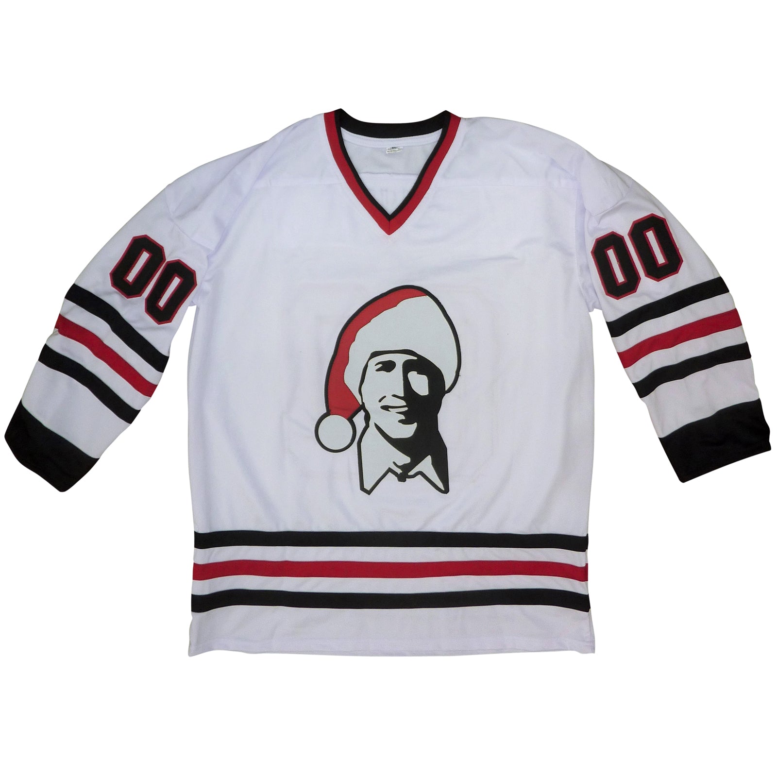 Chevy Chase Autographed White Christmas 'Griswold' Santa Jersey L*0 - – The  Jersey Source