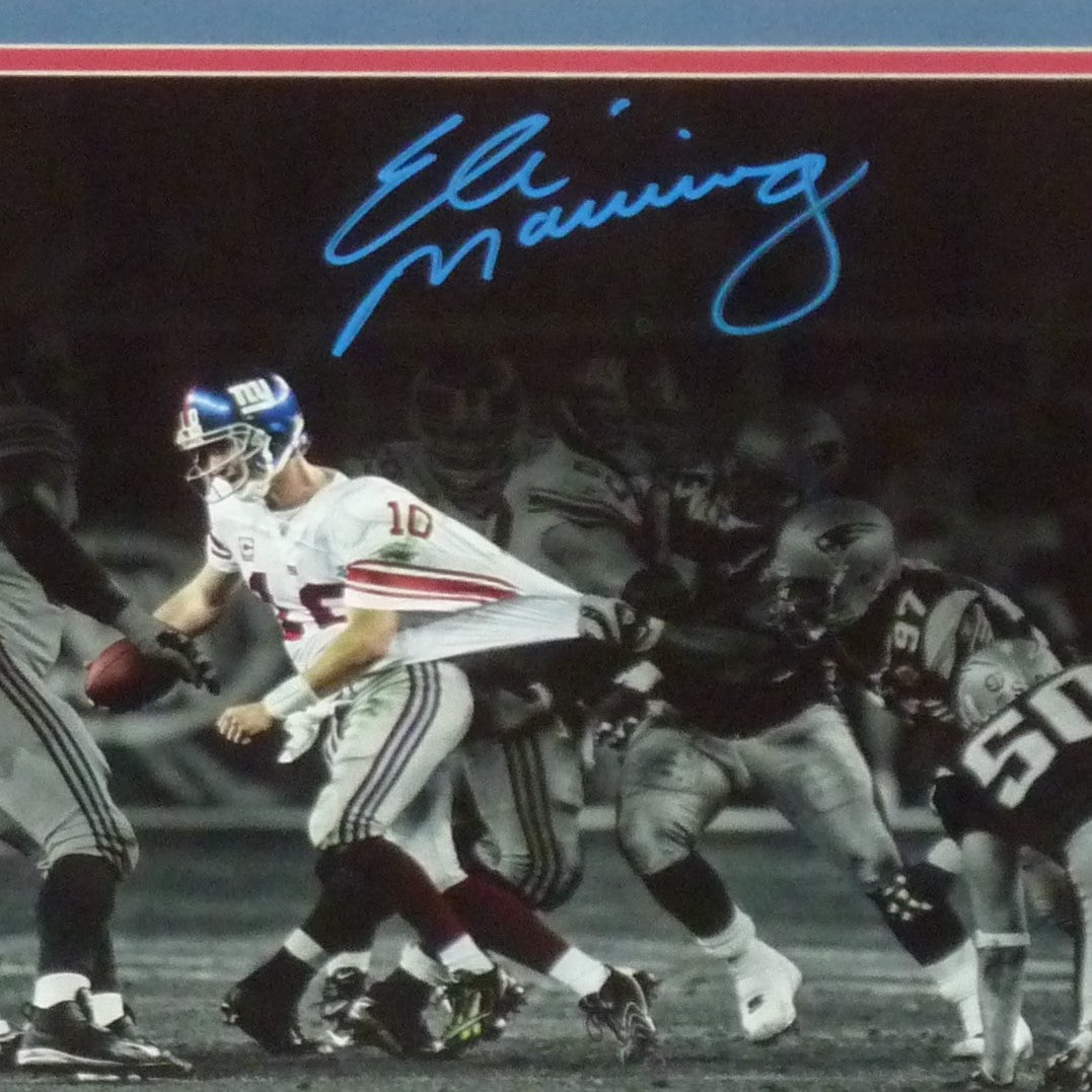 Authenticated Autographed Eli Manning 2007 shops Super Bowl XLII Win (JSA)