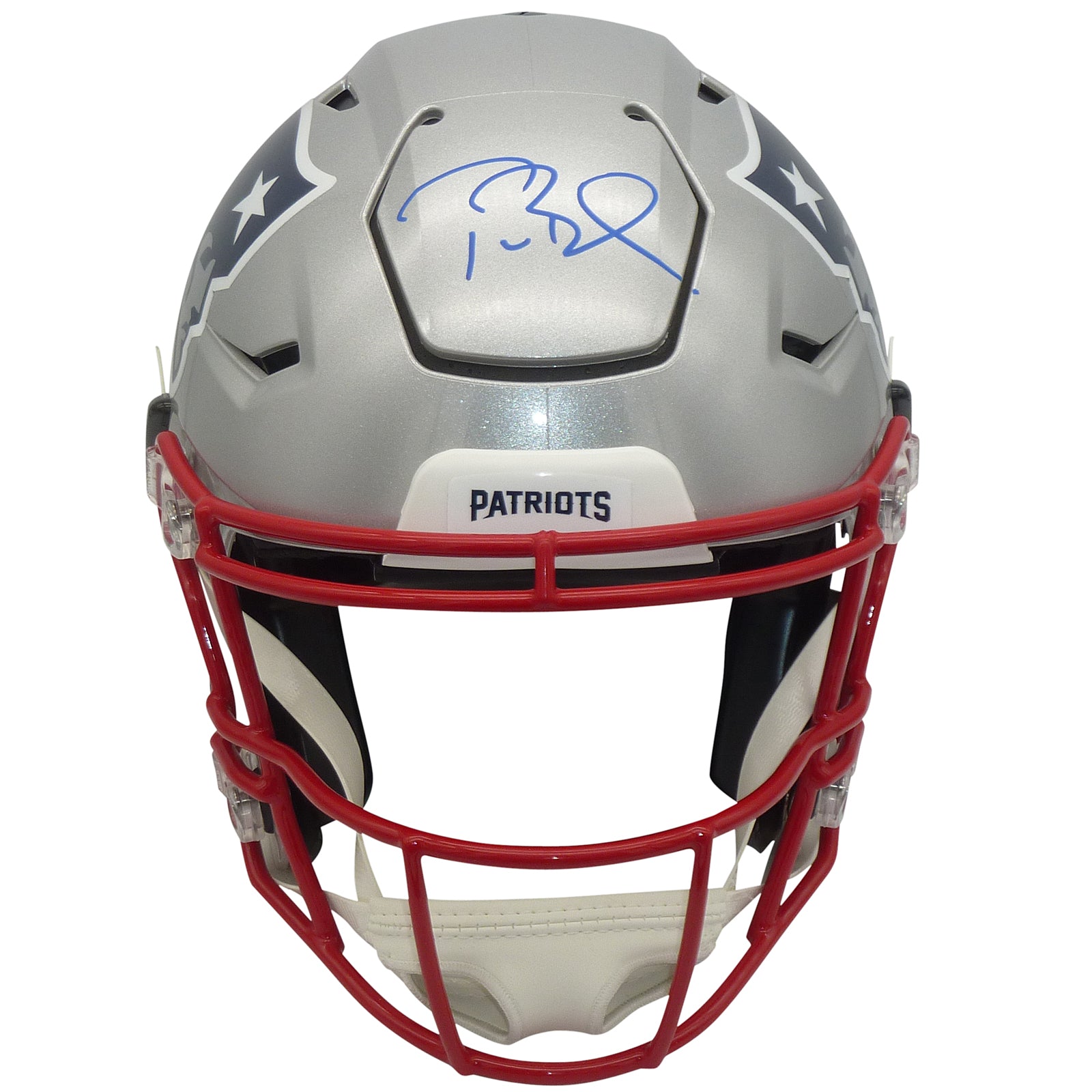 Tom Brady Michigan Wolverines Autographed Mini Helmet - Hand