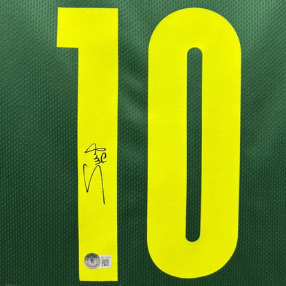 Sadio Mane Autographed Senegal (Green #10) Soccer Jersey - BAS