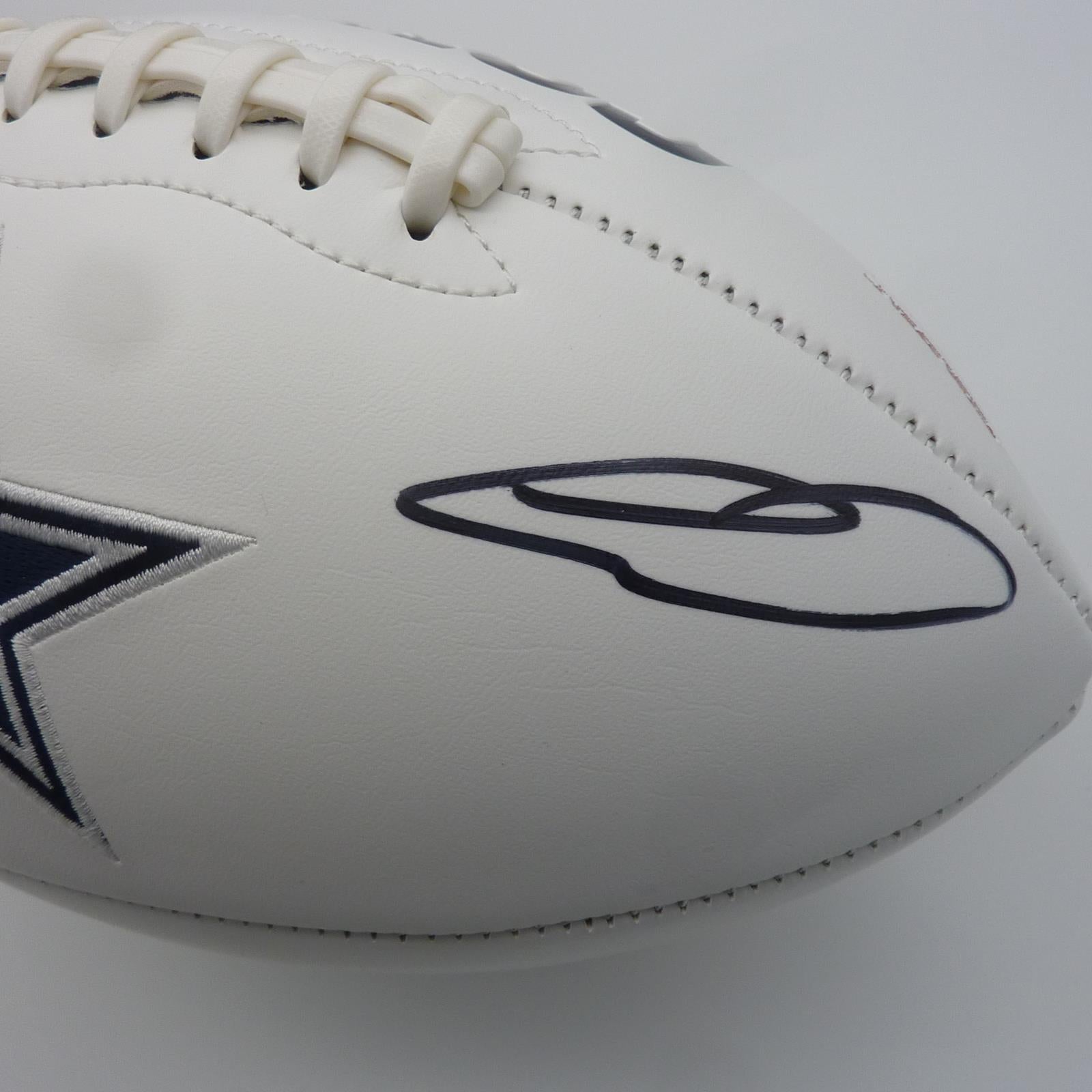 NFL Signed outlet Football Dallas Cowboys