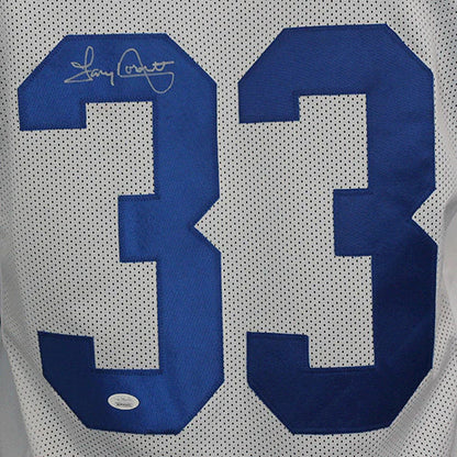 Tony Dorsett Autographed Dallas Cowboys (White #33) Custom Jersey - JSA