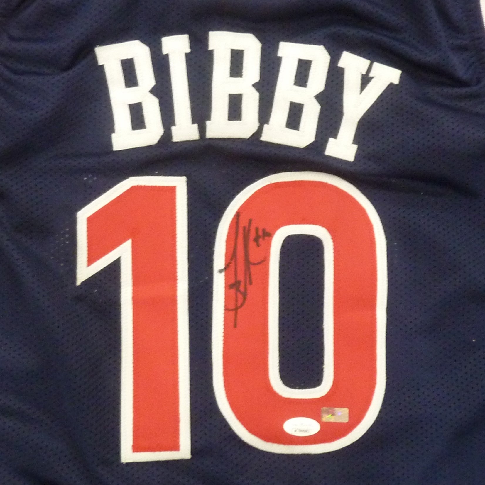 Mike Bibby Signed outlet Jersey (JSA)