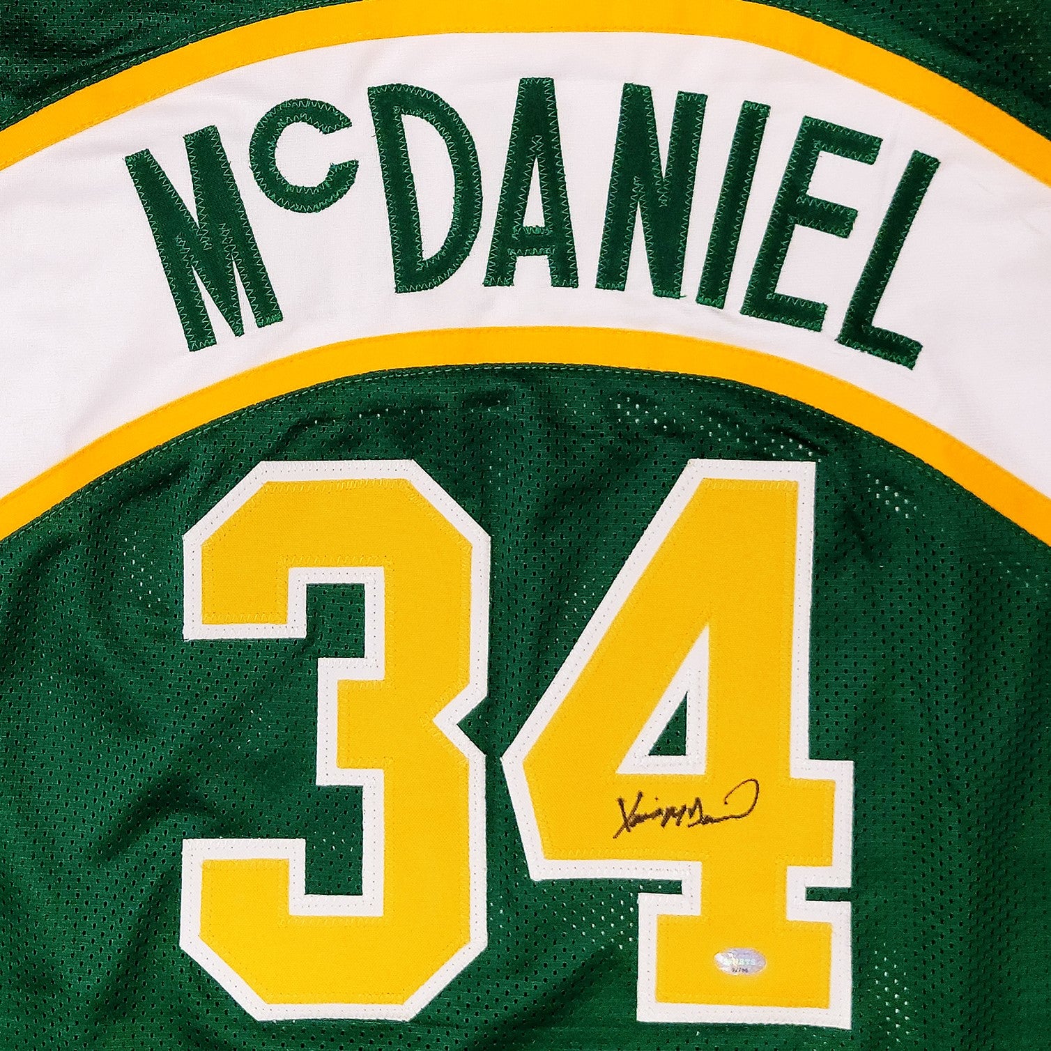 Xavier McDaniel Signed NBA outlet Jersey