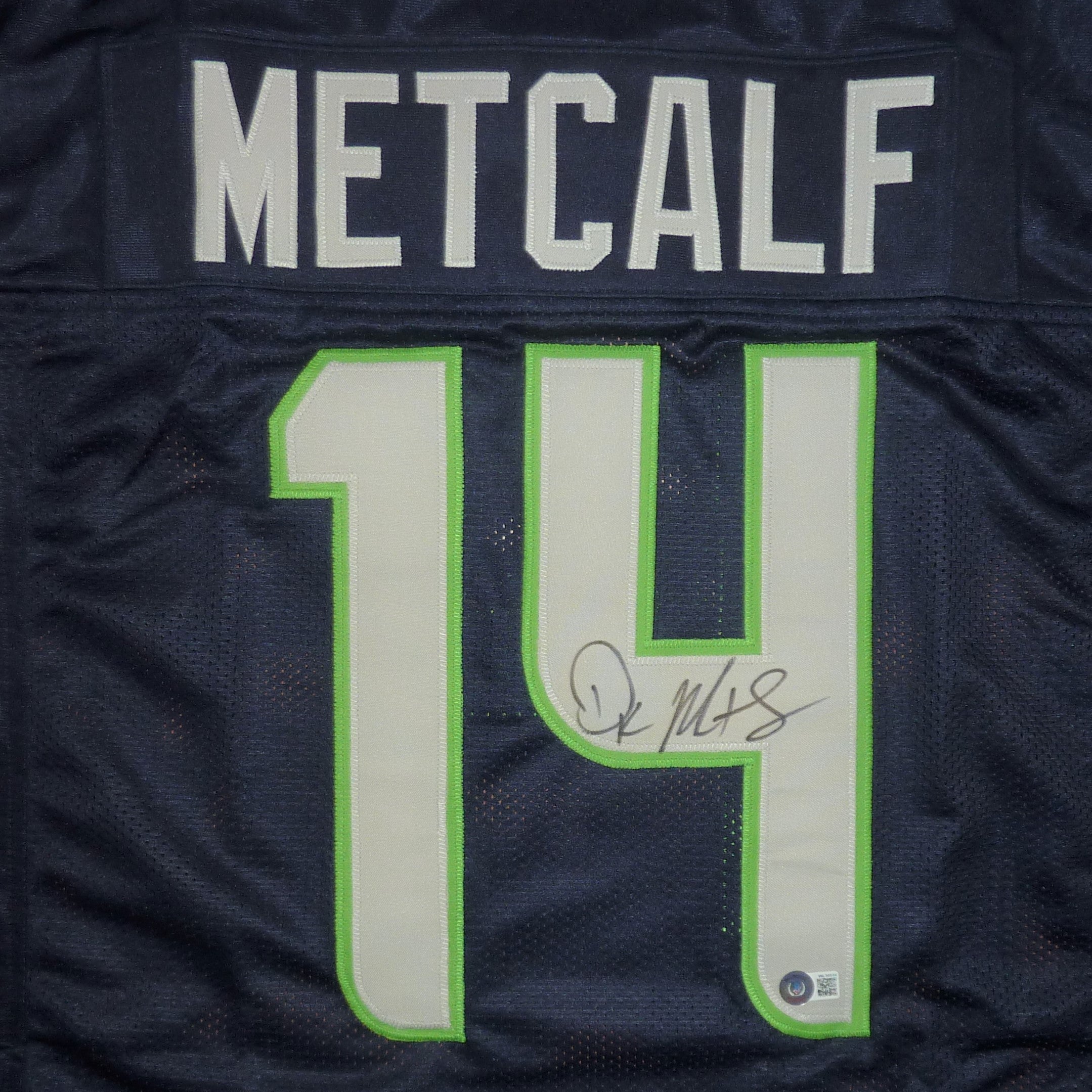 Signed clearance seahawks jersey