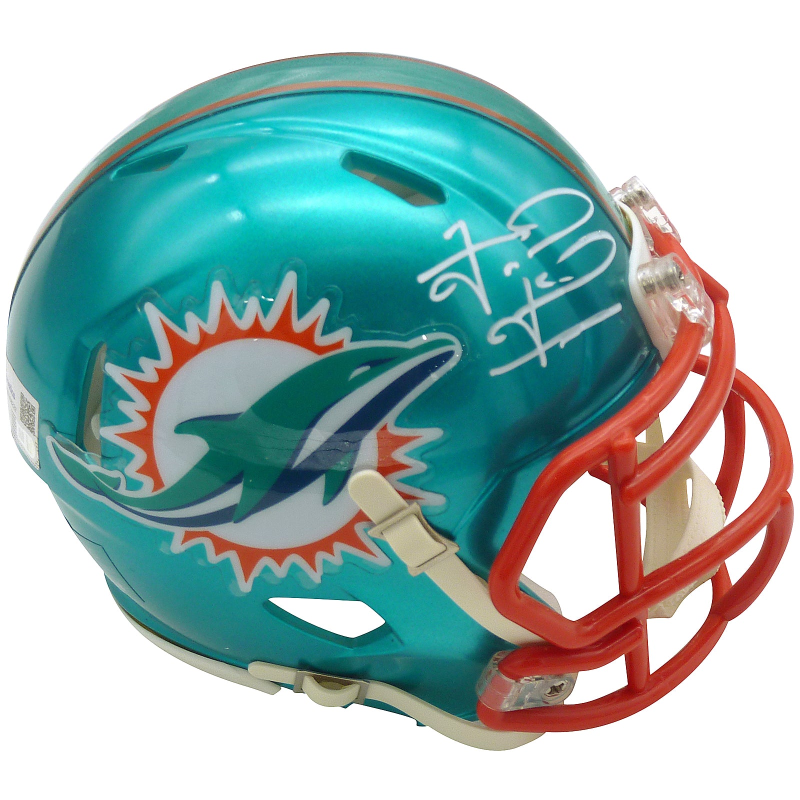 Tua Tagovailoa Autographed Miami Dolphins (FLASH Alternate) Mini Helmet - Fanatics