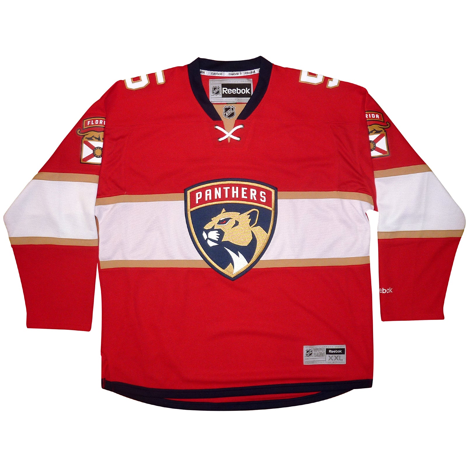 Authentic Aaron Ekblad Florida discount Panthers NHL Reebok Hockey Jersey 48